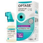 Optase Comfort Dry Eye Spray - for Dry, Tired, Irritated and Strained Eyes and Eyelids - 300 Sprays 17ml
