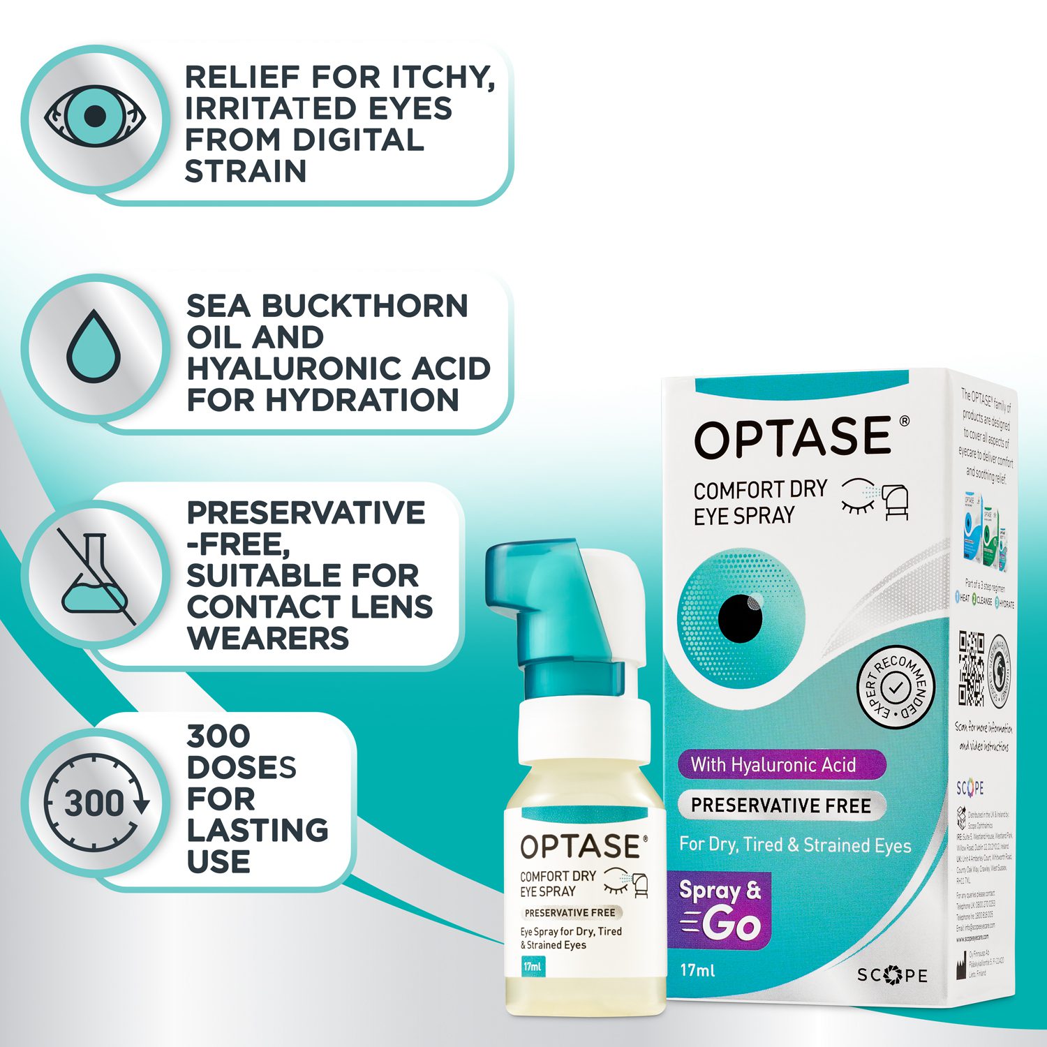 Optase Dry Eye Spray - E-commerce Listing Image 2