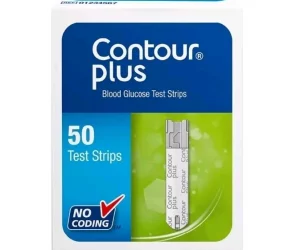 2 × Countour Plus 50 Blood Glucose Test Strips