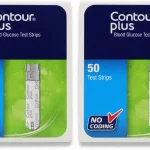 Contour Plus 50 Blood Glucose Test Strips - 2 packs of 50 - New stock