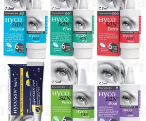 Hycosan Eye Drops, Extra, Original, Dual, Fresh, Plus, Intense P/F Eye Drops