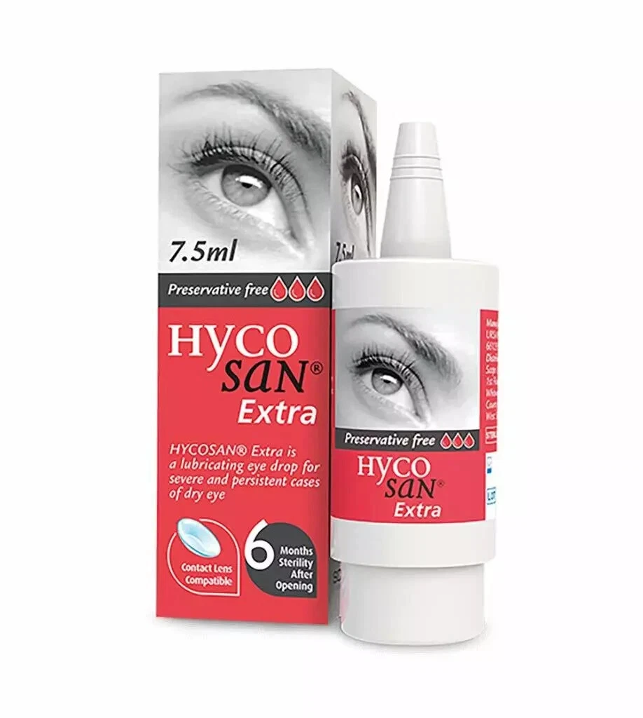 Hycosan Eye Drops, Extra, Original, Dual, Fresh, Plus, Intense PF Eye Drops3