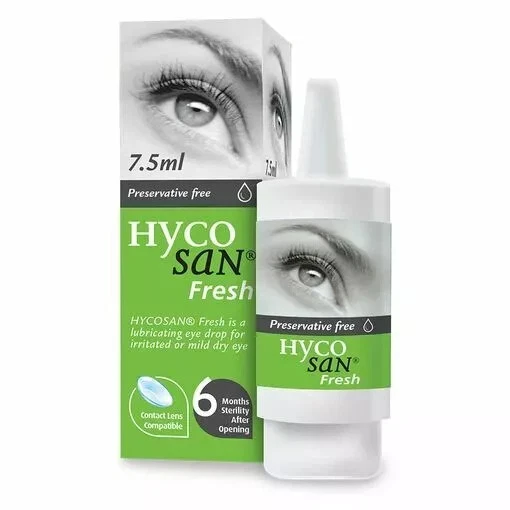 Hycosan Eye Drops, Extra, Original, Dual, Fresh, Plus, Intense PF Eye Drops5