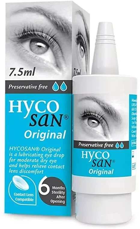Hycosan Eye Drops, Extra, Original, Dual, Fresh, Plus, Intense PF Eye Drops6