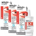 Hylo-Forte Lubricating Eye Drops for Dry eyes 3 x 10ml (3 Packs)