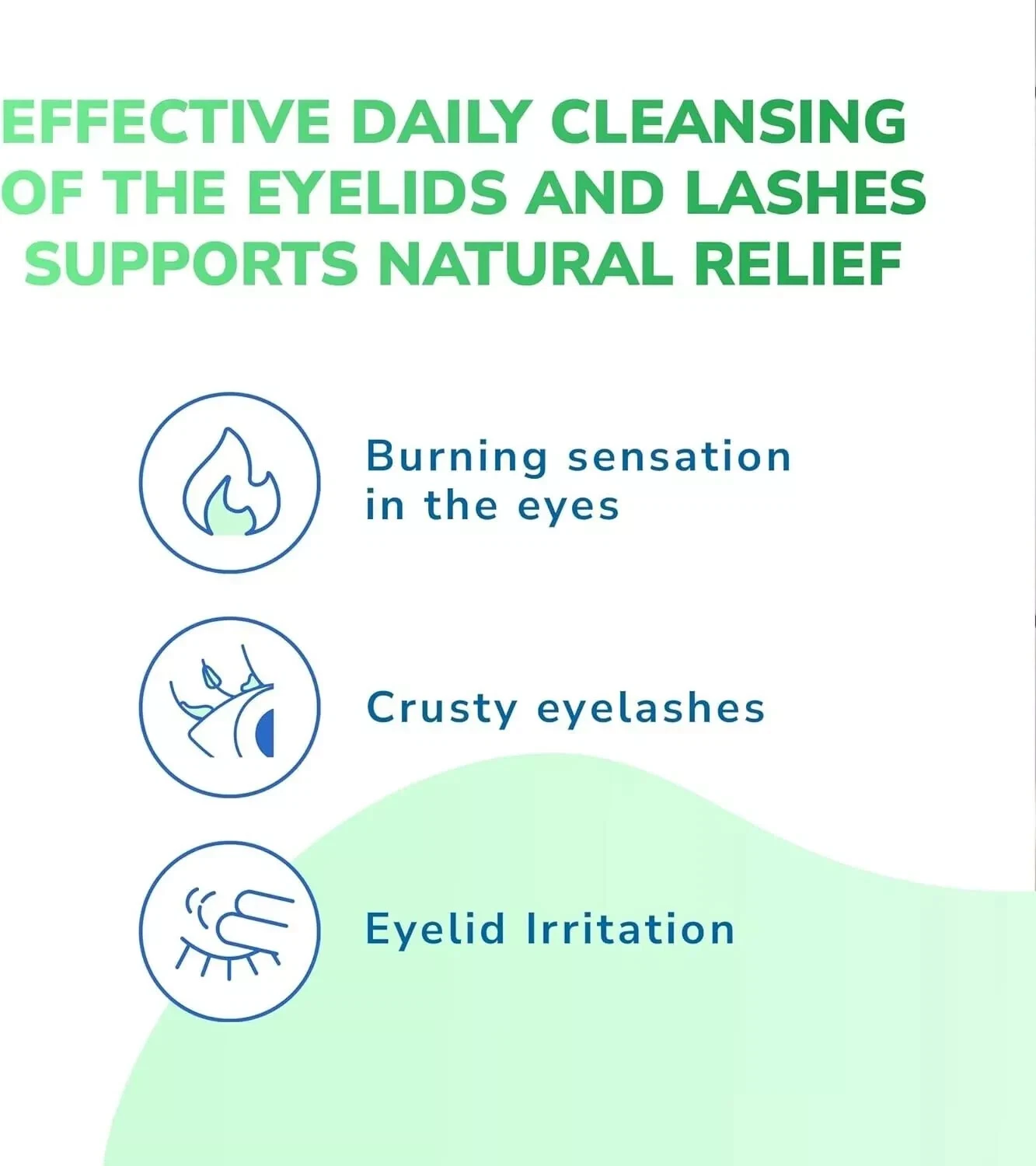 Optase Tea Tree Oil Eye Lid Cleansing Gel 3 in 1 Formula 50ml - 2 PACK6