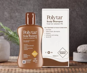 Polytar 4% Coal Tar Scalp Shampoo 150ml - Choose Pack
