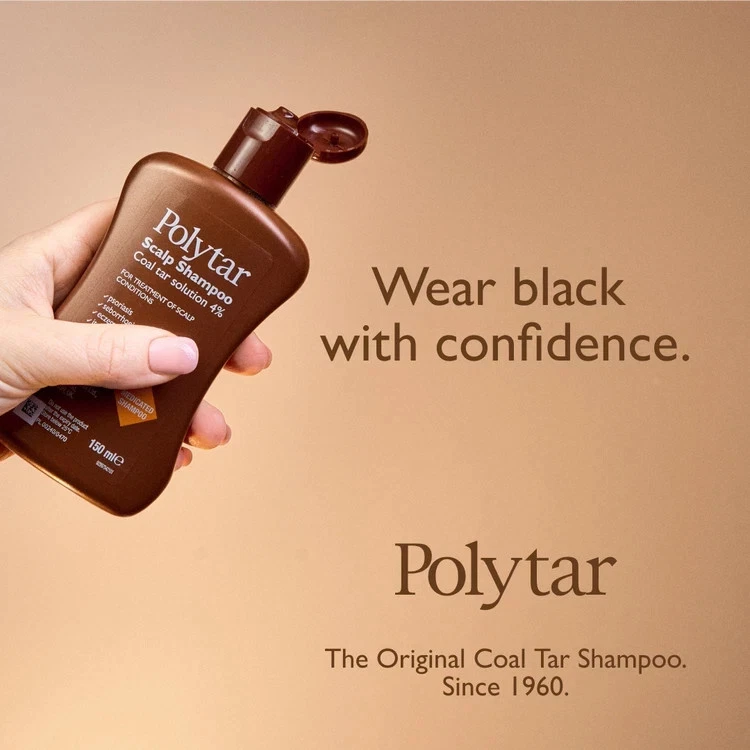 Polytar 4% Coal Tar Scalp Shampoo 150ml - Choose Pack5