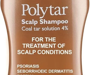 Polytar Scalp Shampoo, Coal Tar Solution 4%, For Scalp Treatments - 150ml