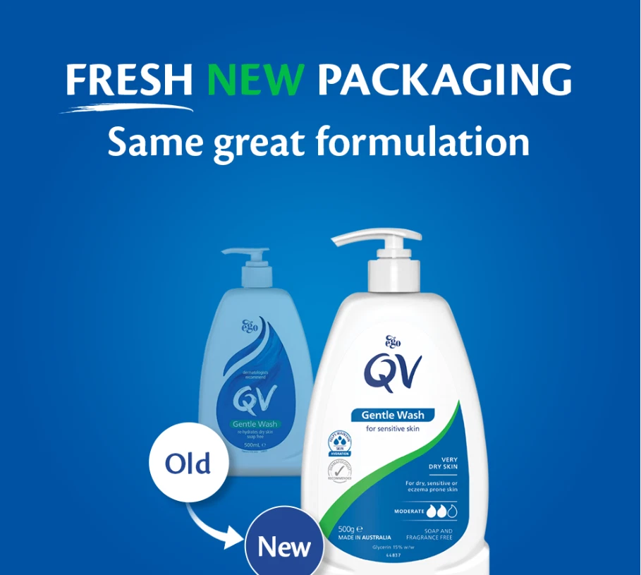 QV Gentle Wash Soap, Body Wash for Eczema and Dry Skin Conditions - Choose Pack7
