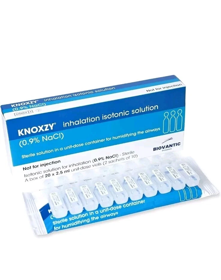 Sodium Chloride Inhalation Solution 0.9% - 20 X 2.5ml (Packaging May Vary)8