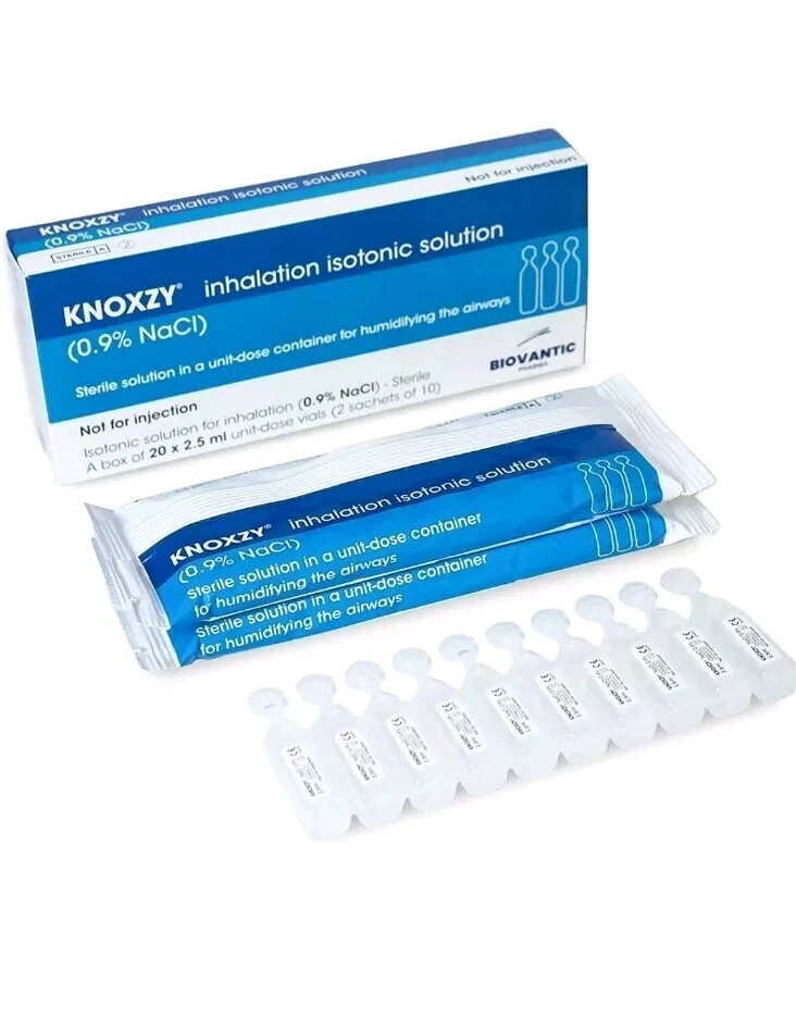 Sodium Chloride Inhalation Solution 0.9% - 20 X 2.5ml (Packaging May Vary)9