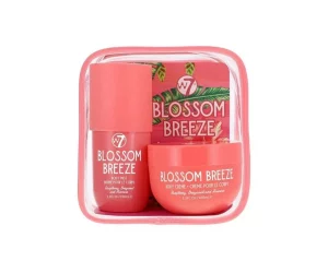 W7 Body Mist & Body Cream Travel Set - Blossom Breeze
