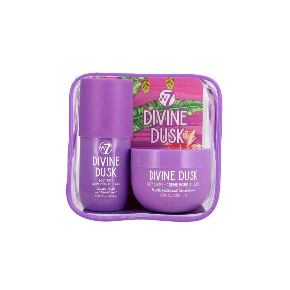 W7 Body Mist & Body Cream Travel Set - Divine Dusk